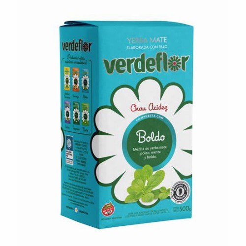 YERBA 500G VERDEFLOR BOLDO