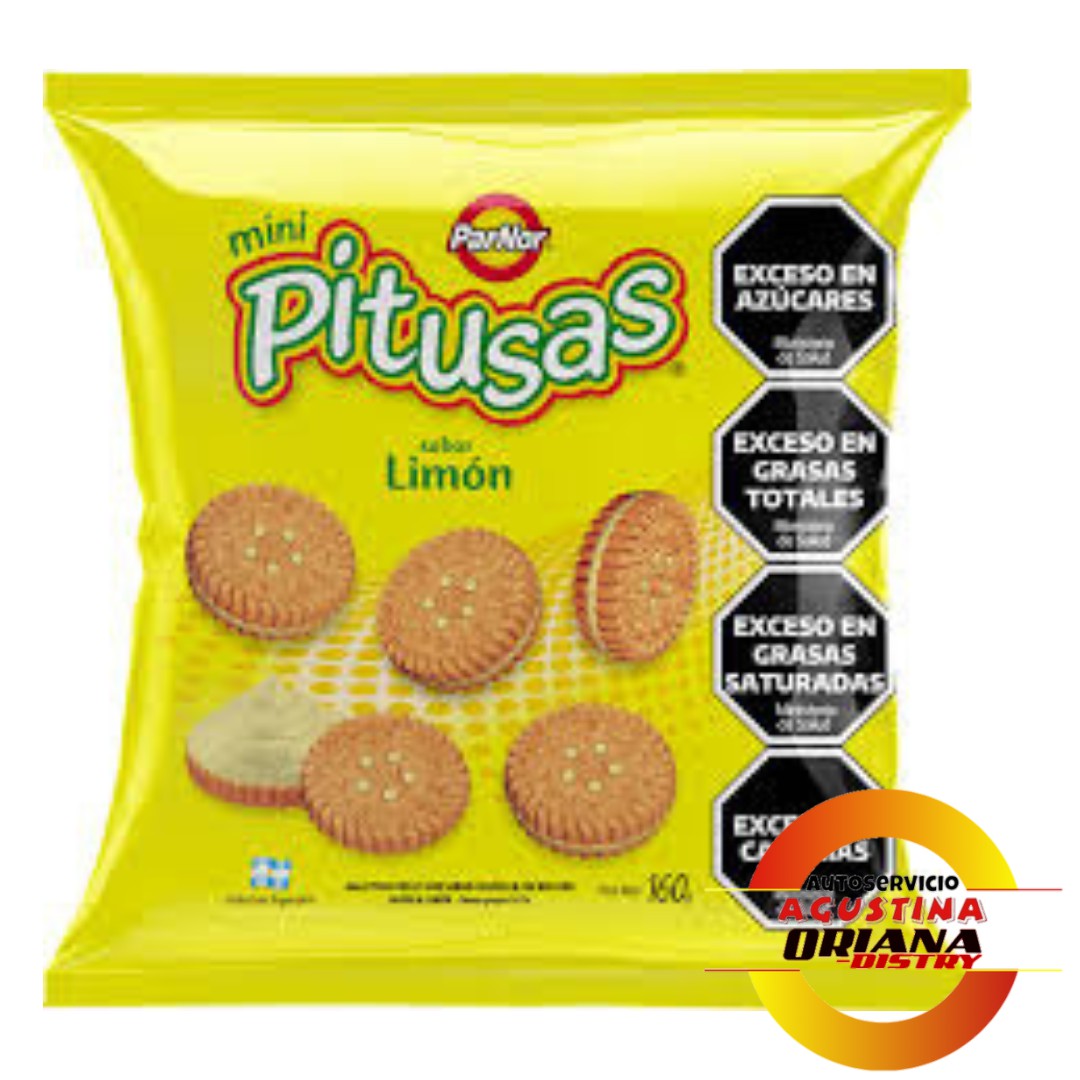 GALLETITAS PITUSAS 160G LIMON