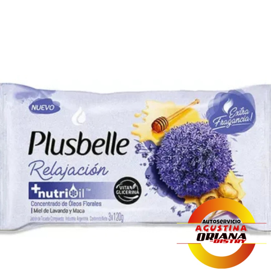 JABON PLUSBELLE X3 RELAJACION