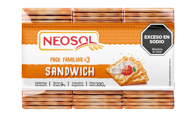 GALLETITAS NEOSOL X3 SANDWICH