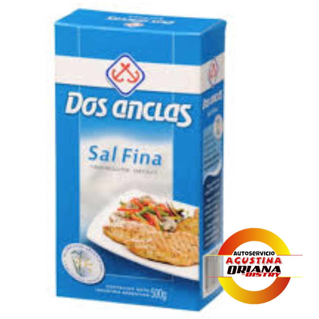 SAL 500G DOS ANCLAS FINA CAJA