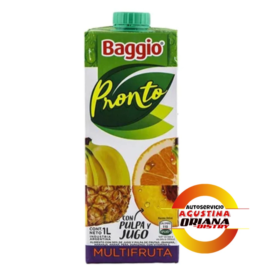 JUGO BAGGIO 1L MULTIFRUTA