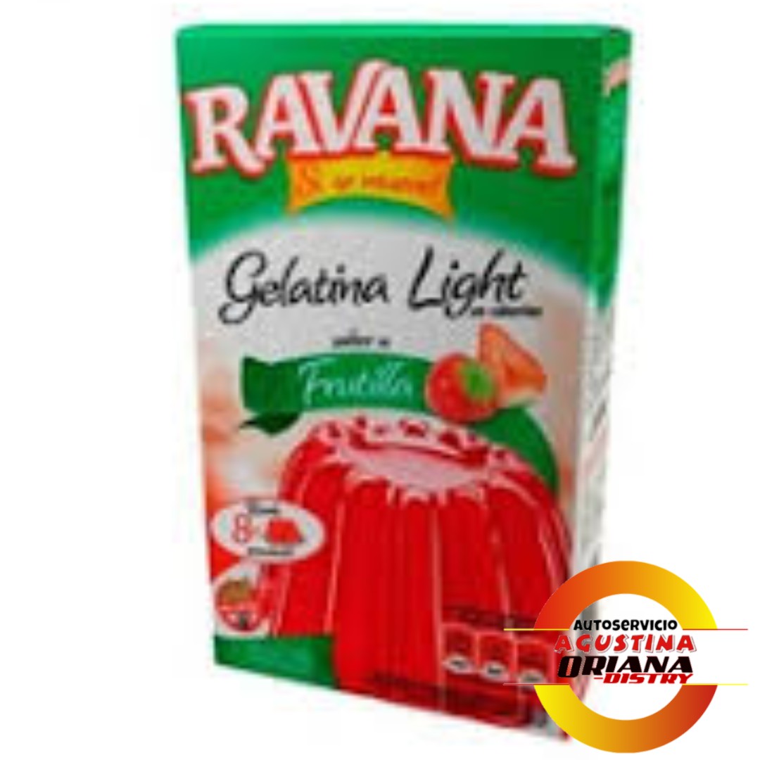 RAVANA GELATINA DIET FRUTILLA