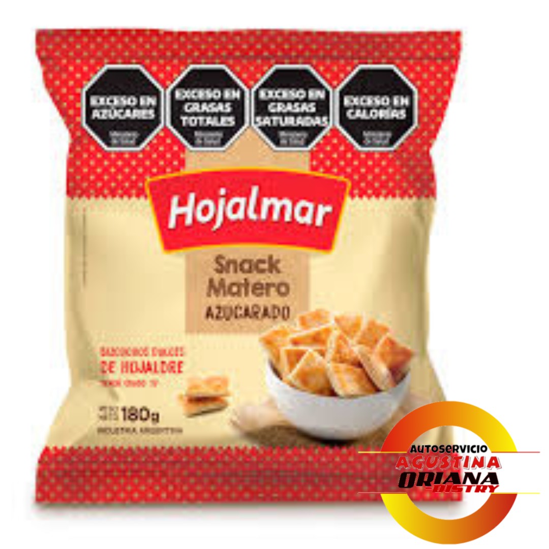 GALLETITAS HOJALMAR 180G MATERO