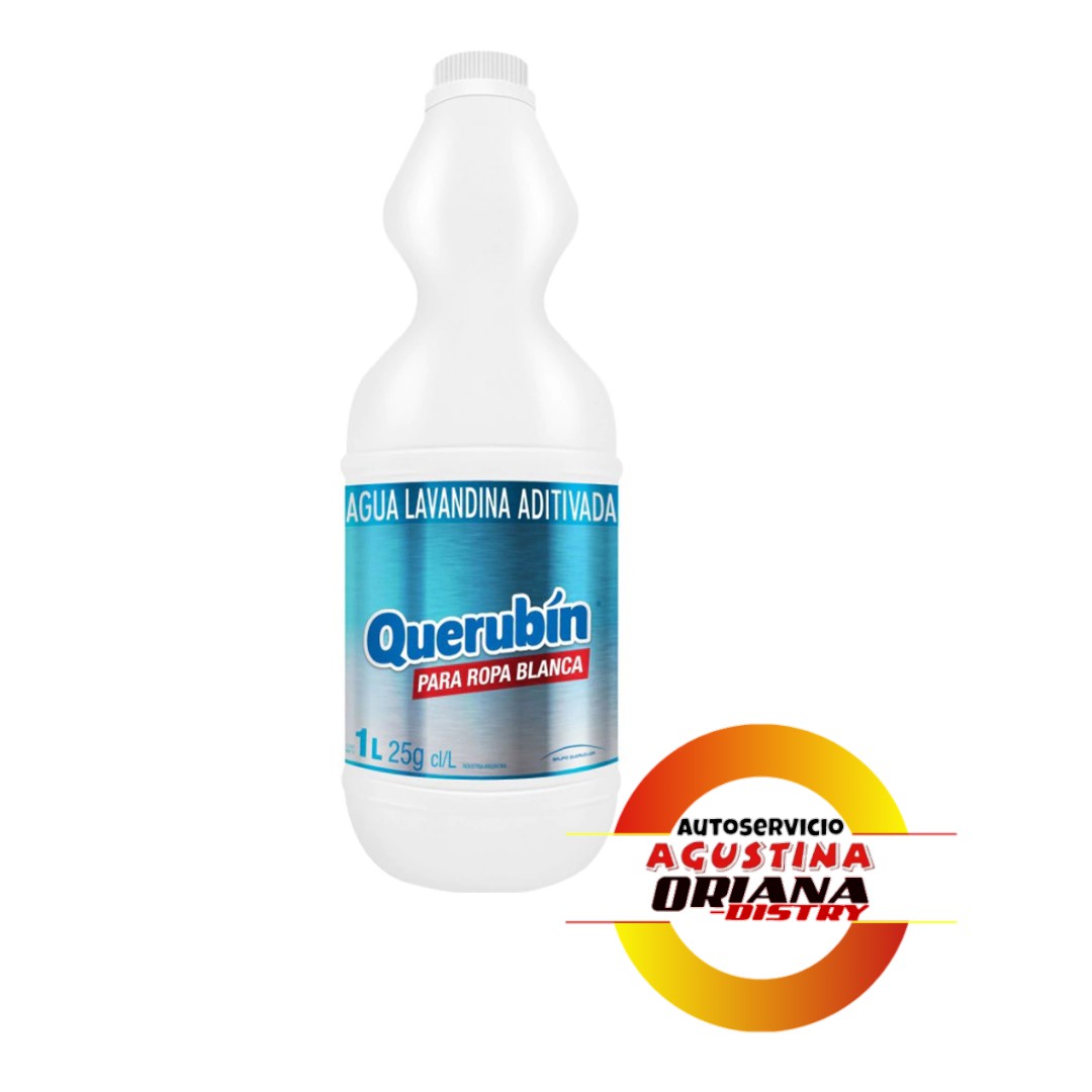 LAVANDINA QUERUBIN 1L ROPA BLANCA