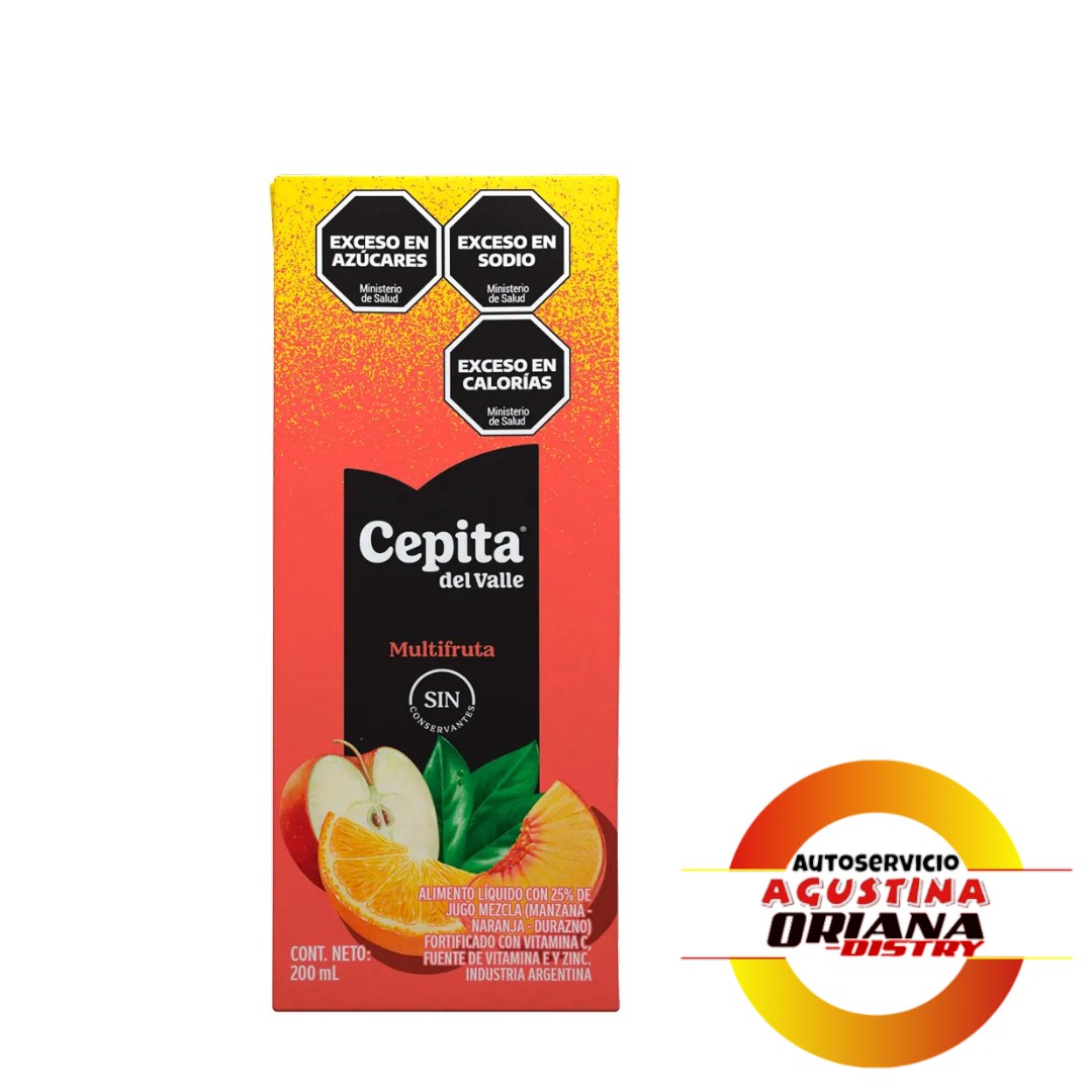 CEPITA 200ML  MULTIFRUTA