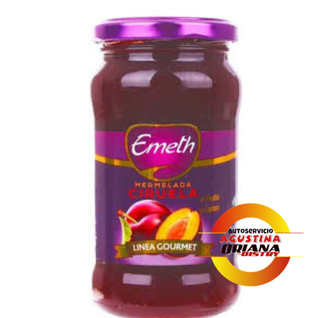 MERMELADA FRASCO 454G EMETH CIRUELA