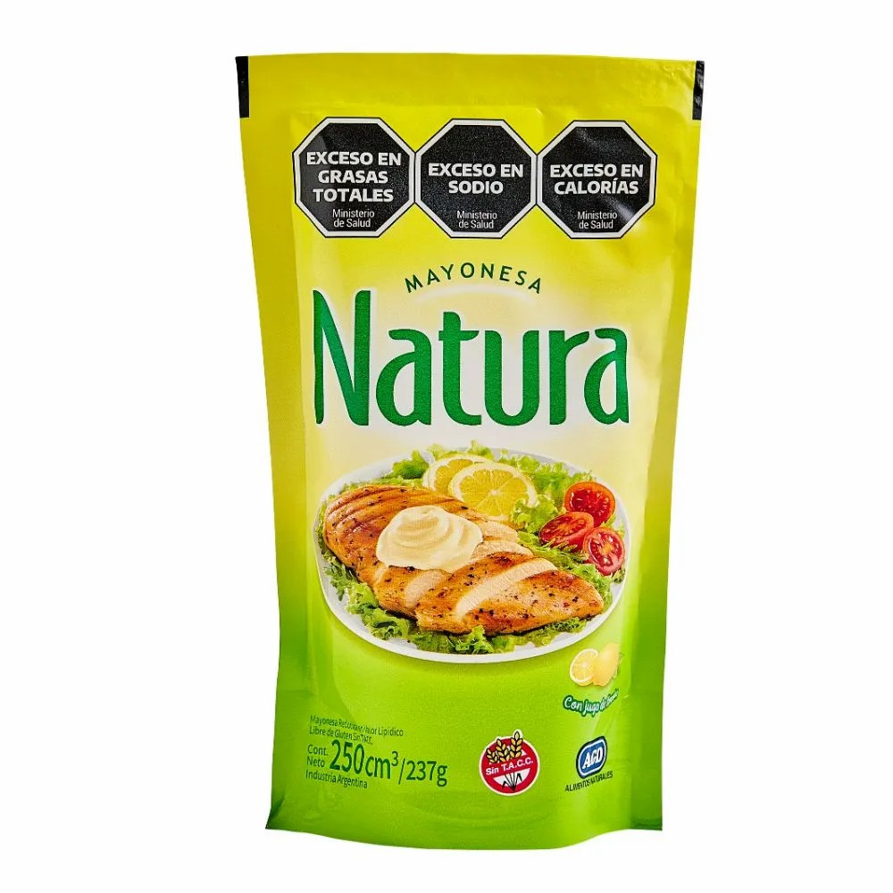 MAYONESA 250G NATURA