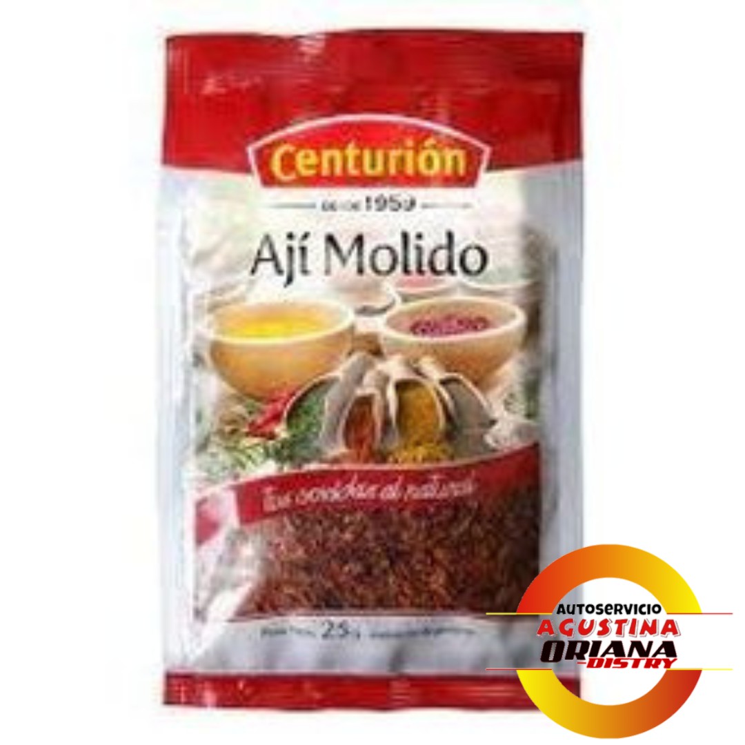 CONDIMENTO AJI MOLIDO 25G CENTURION