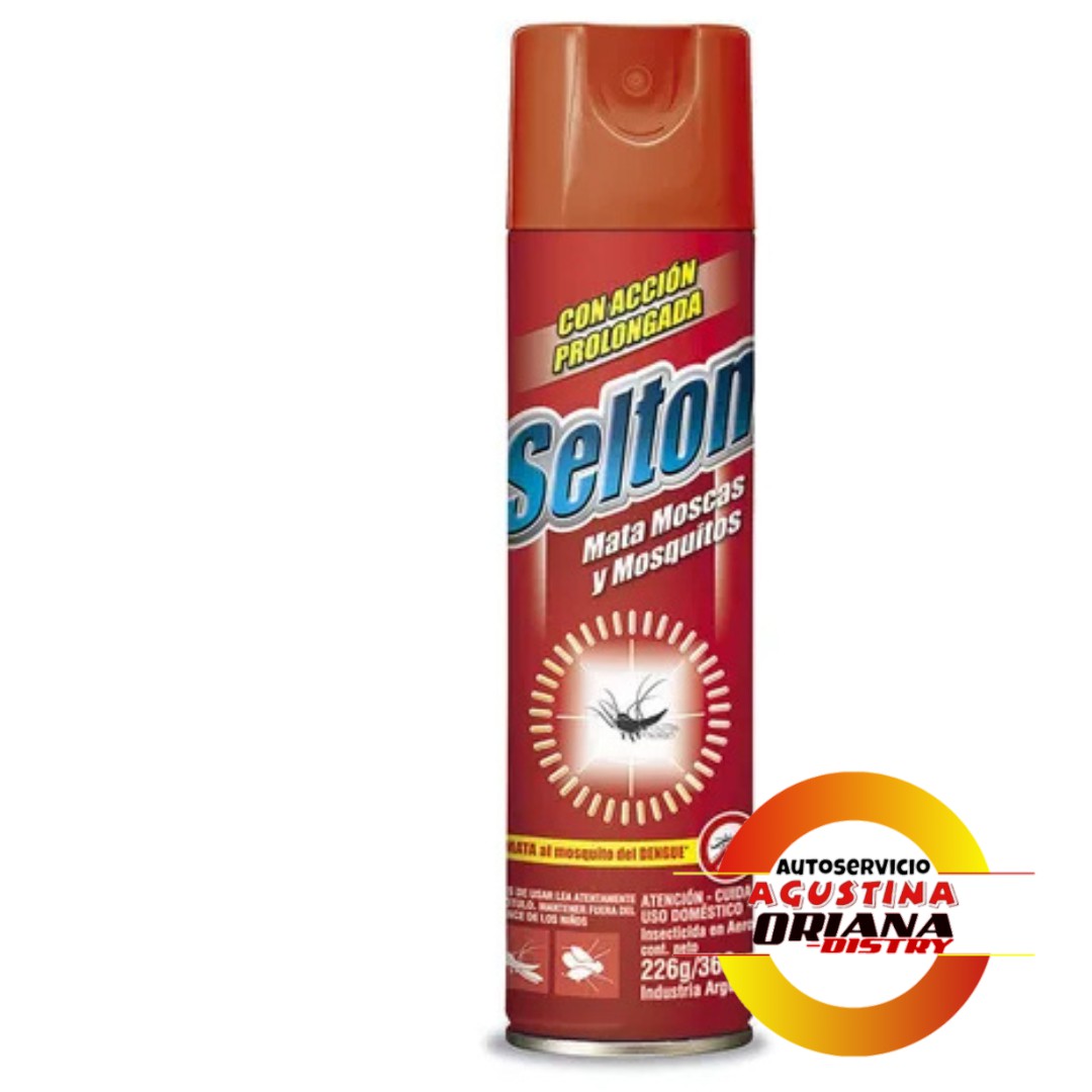 INSECTICIDA AEROSOL SELTON 360CM ROJO