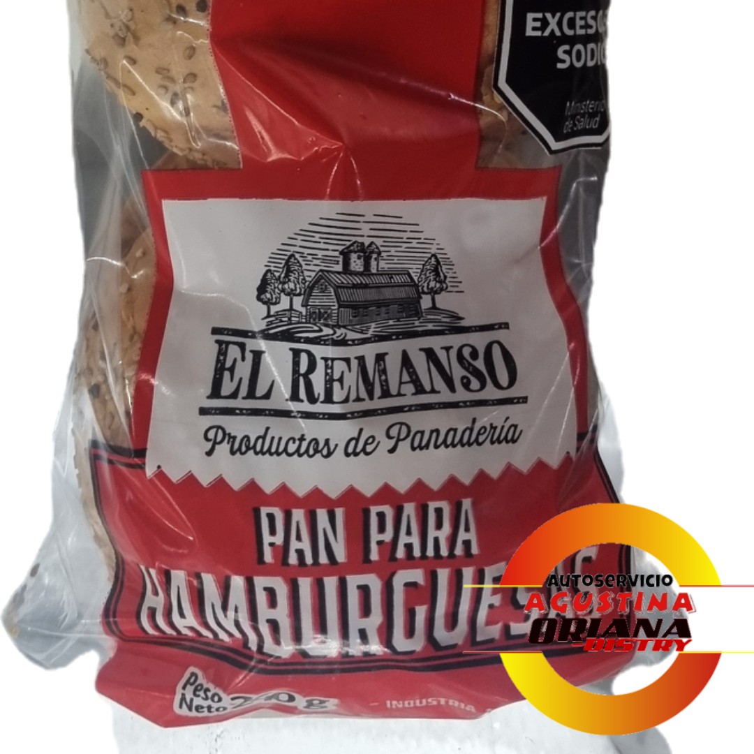 PAN DE HAMBURGUESA EL REMANSO