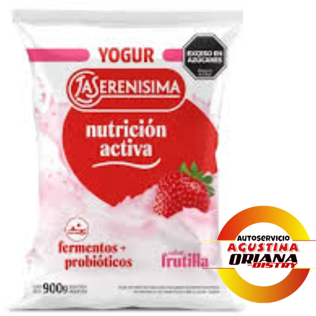 YOGUR SERENISIMA BEBIBLE 900G PROBIOTICOS FRUTILLA