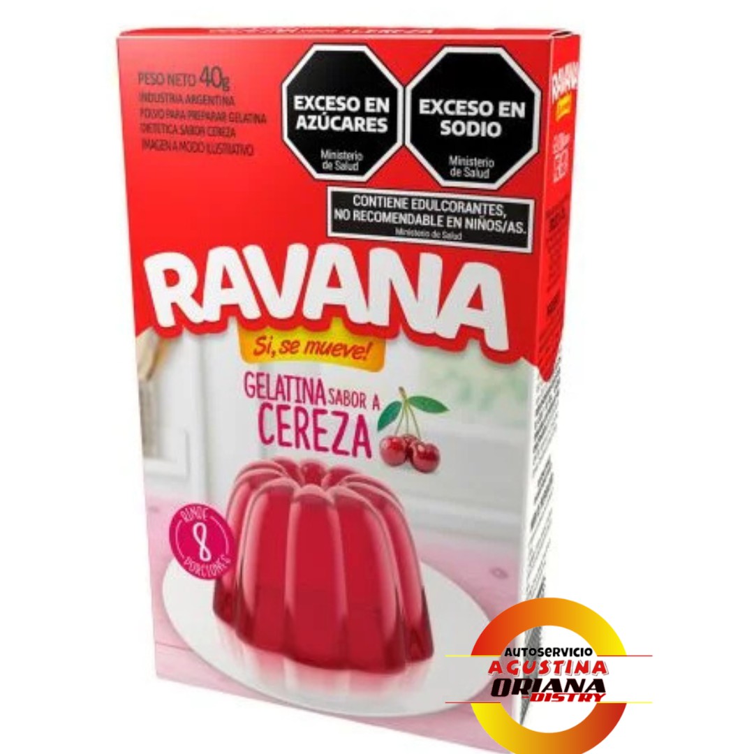 RAVANA GELATINA CEREZA
