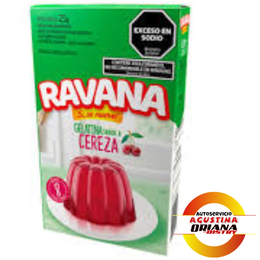 RAVANA GELATINA DIET CEREZA