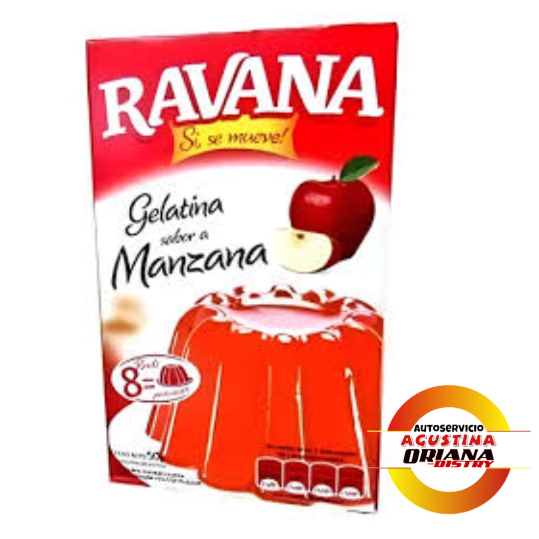 RAVANA GELATINA MANZANA