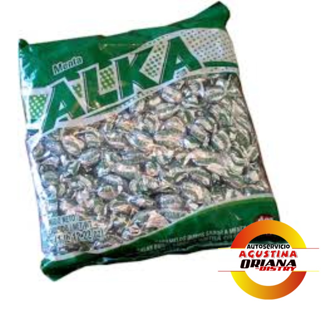 CARAMELOS ALKA 400G MENTA