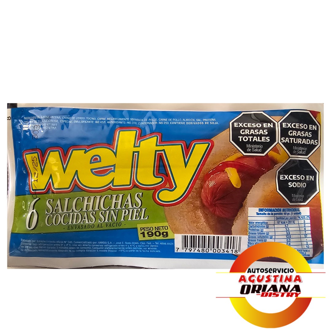 SALCHICHA X6 WELTY