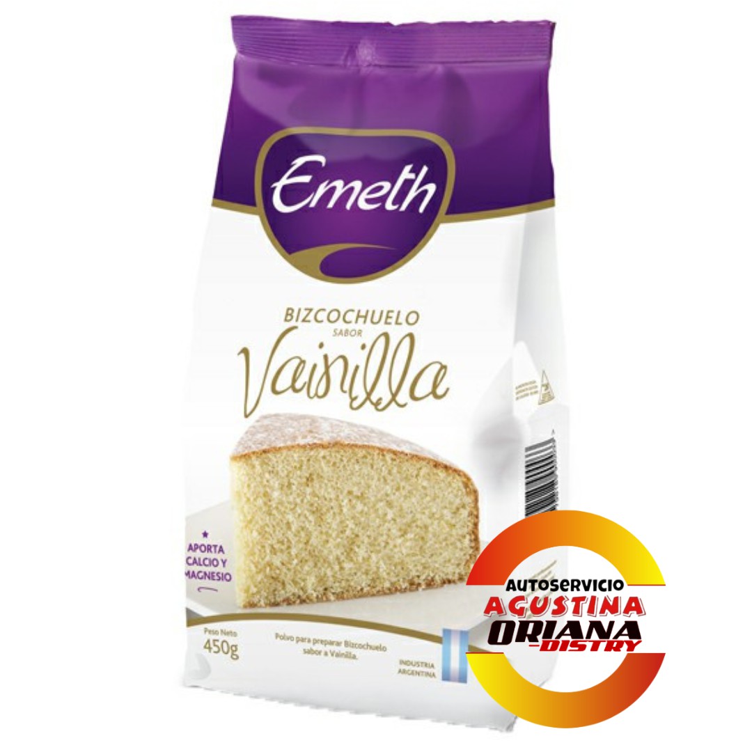 BIZCOCHUELO 450G EMETH VAINILLA