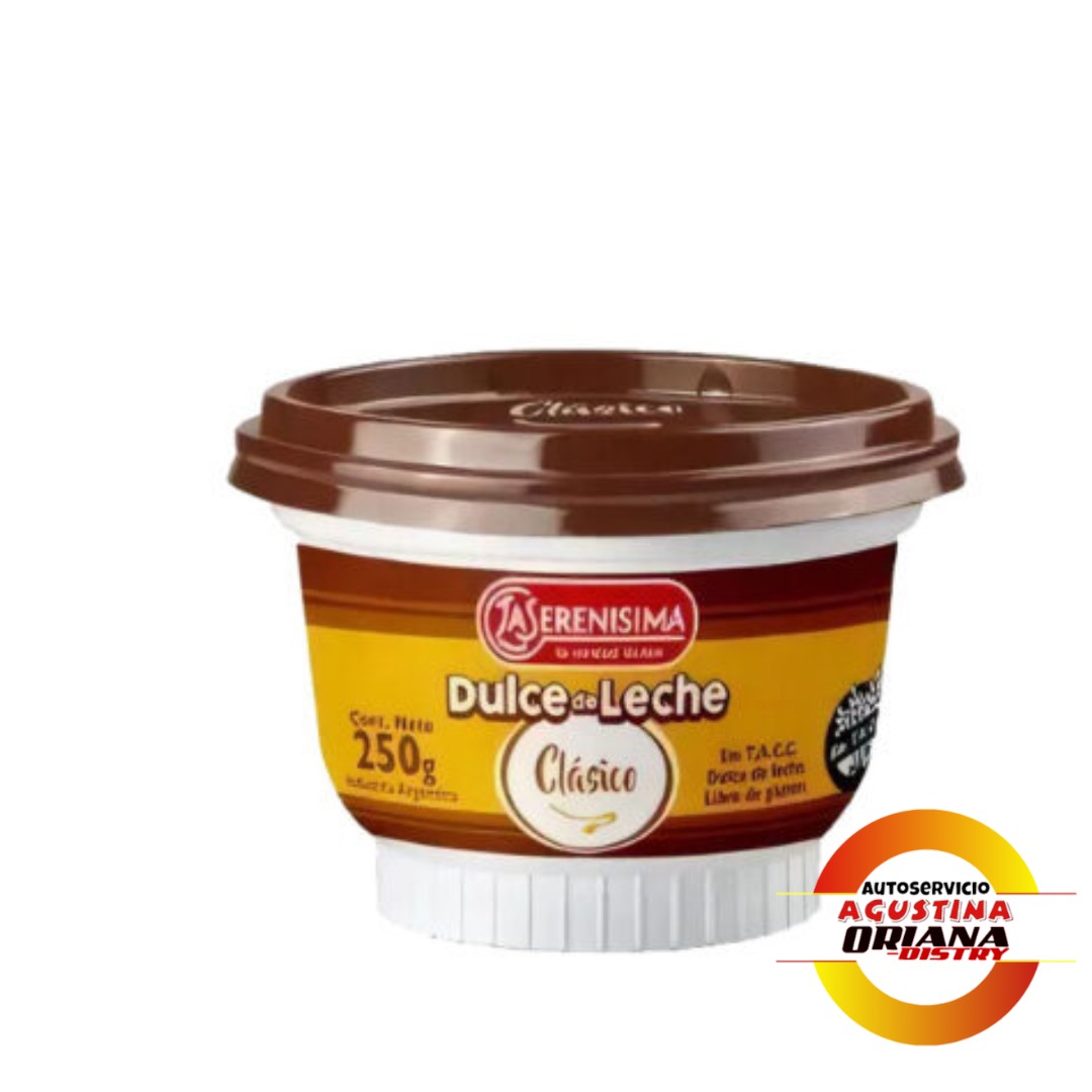 DULCE DE LECHE 250 SERENISIMA CLASICO