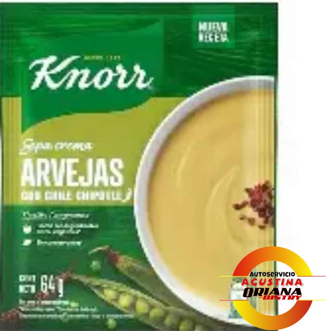 KNORR SOPA CREMA ARVEJAS C/CHILE