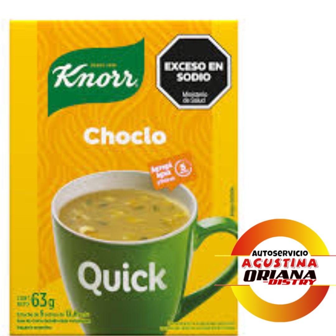KNORR QUICK X 5 CHOCLO