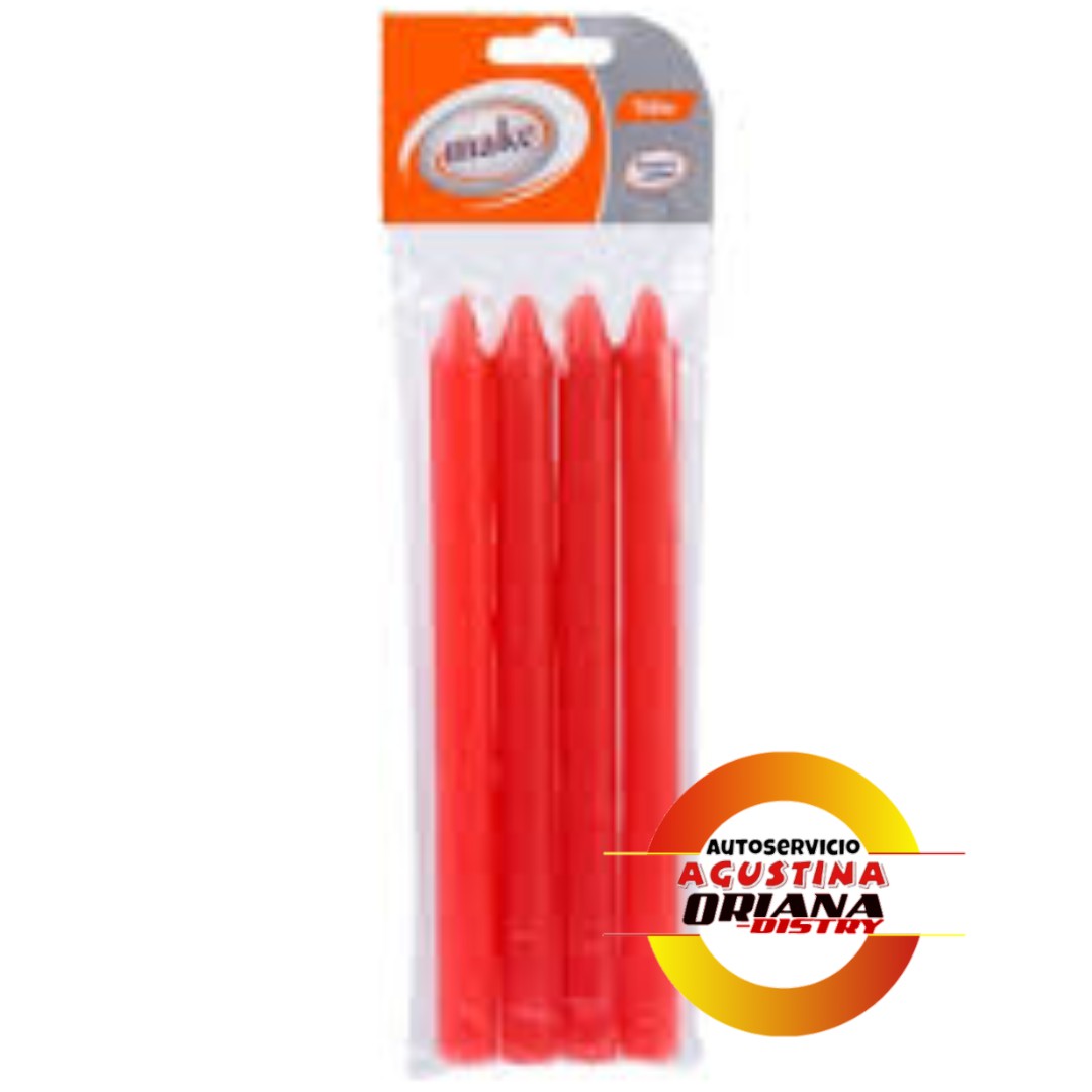 VELAS X4 MAKE ROJA