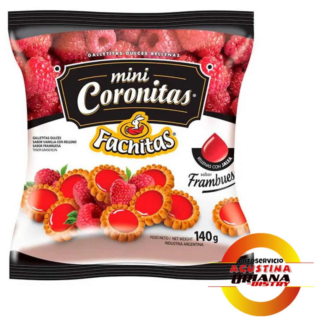 GALLETITAS CORONITA FRAMBUESA 140G