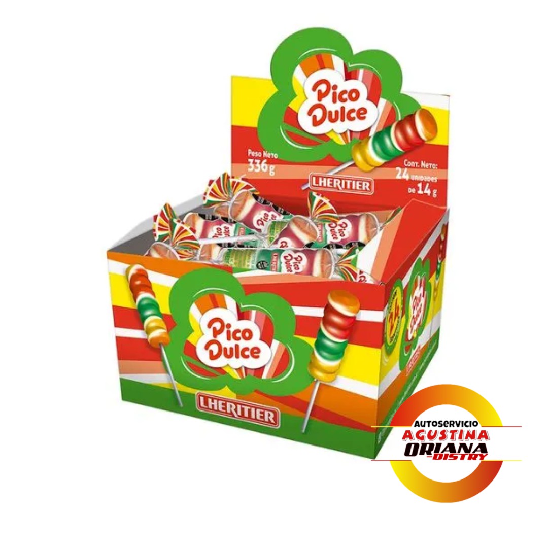 CHUPETIN PICO DULCE X24