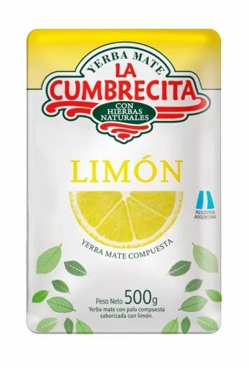 YERBA 500G LA CUMBRECITA LIMON