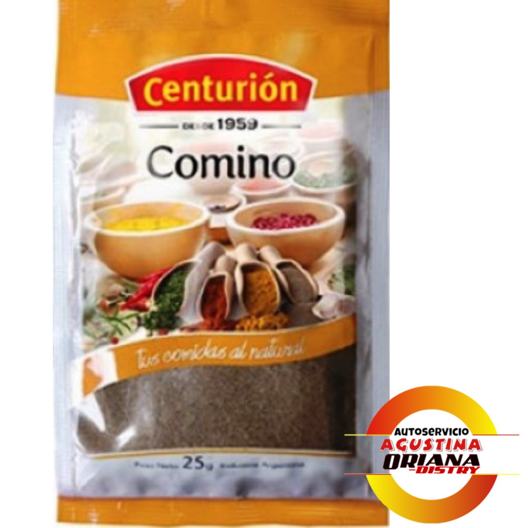 CONDIMENTO COMINO 25G CENTURION