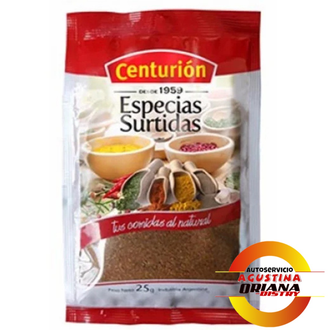 CONDIMENTO PARA ARROZ 25G CENTURION