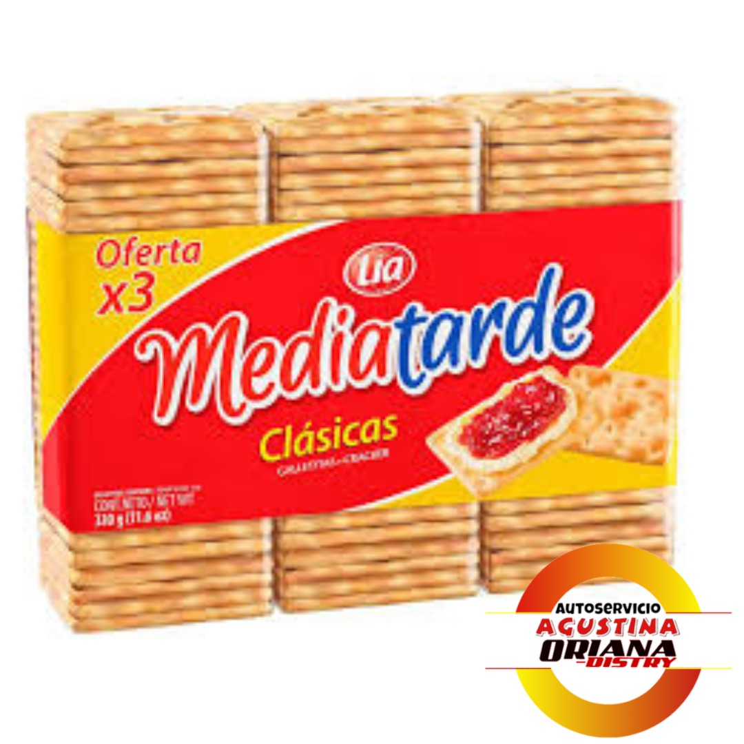 GALLETITAS MEDIA TARDE X3 315G CLASICAS
