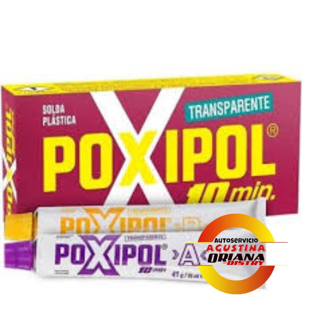 PEGAMENTO POXIPOL TRANSPARENTE