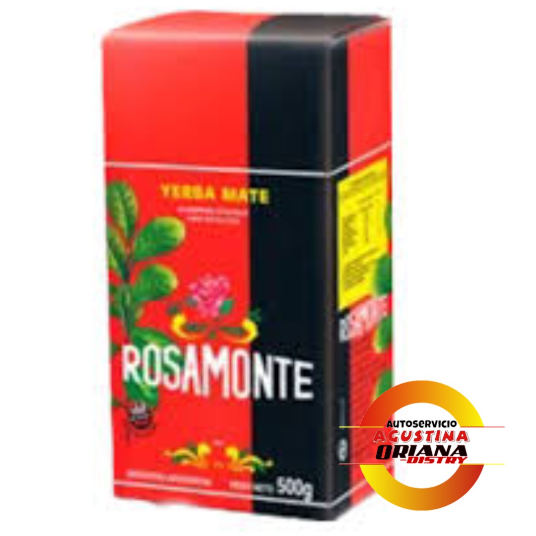 YERBA 500G ROSAMONTE - ROJA