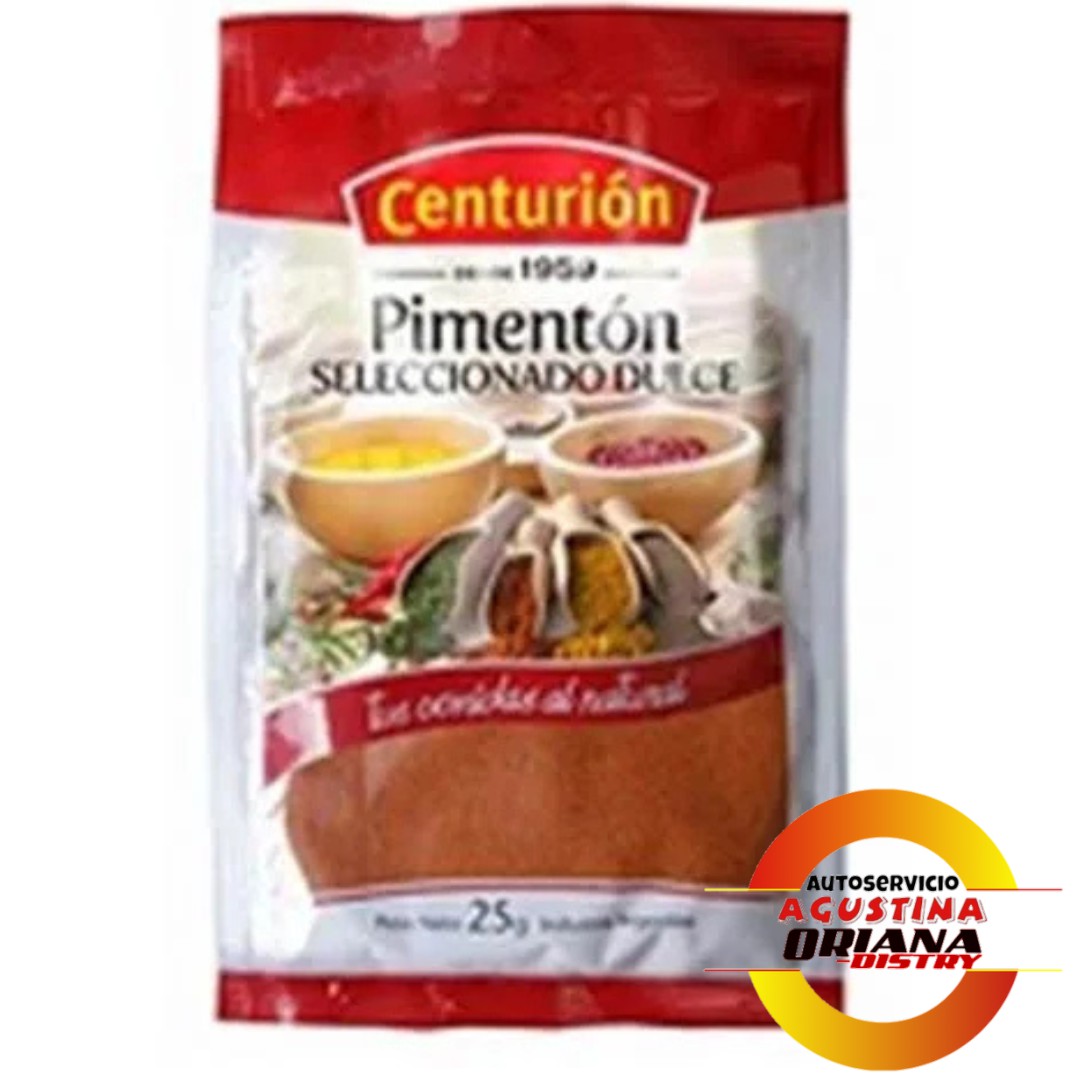 CONDIMENTO PIMENTON 25G CENTURION