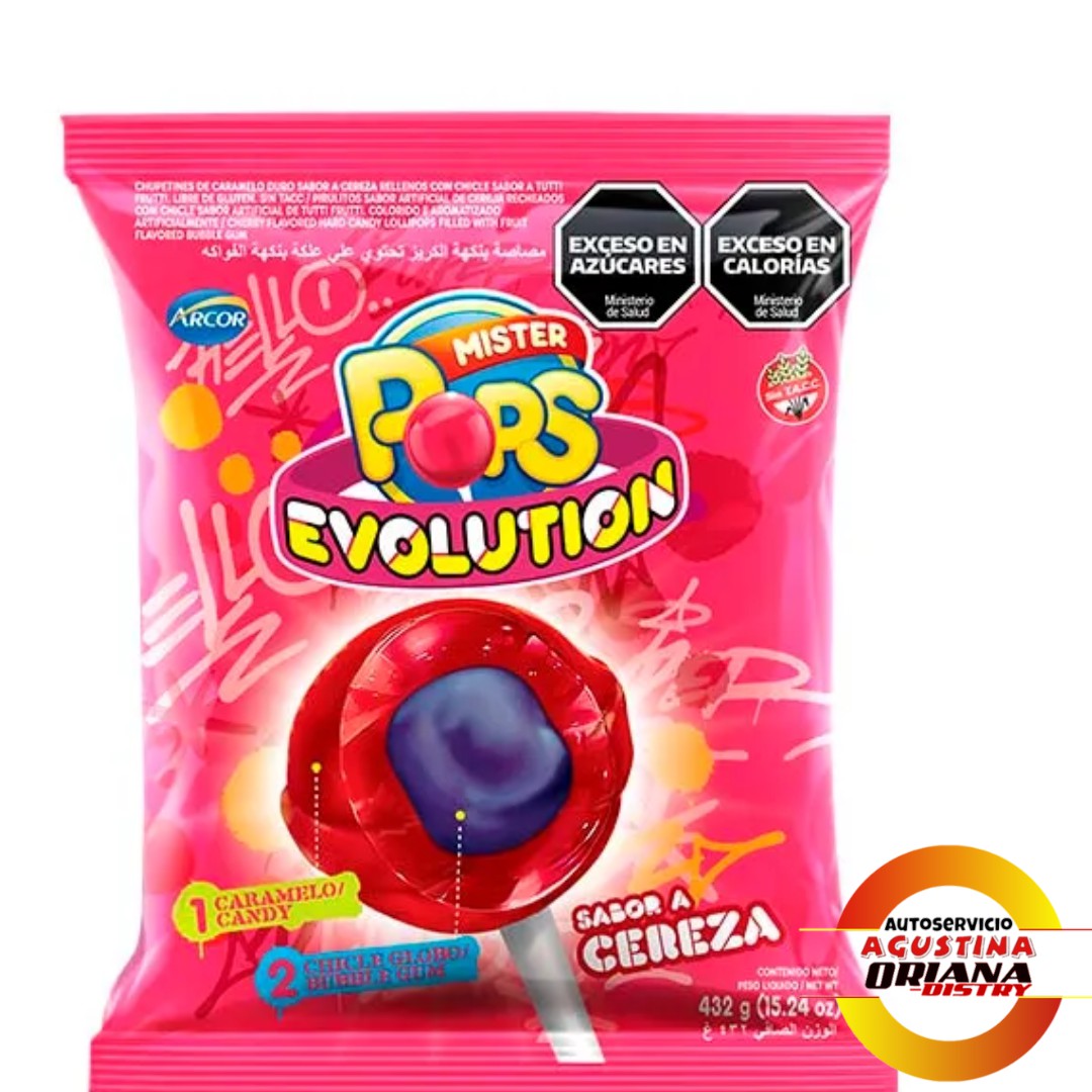 CHUPETIN POP`S EVOLUTION CHERRY
