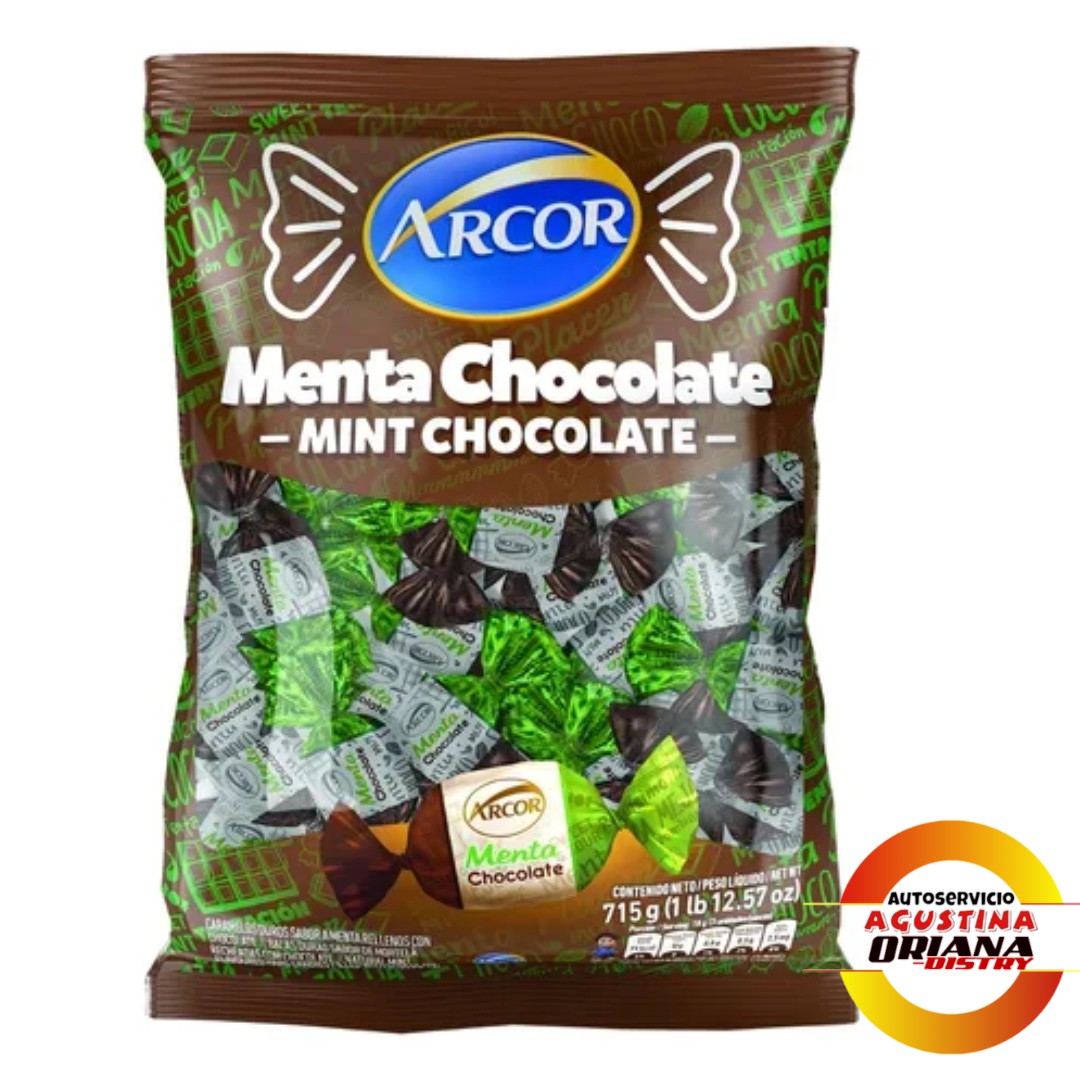 CARAMELOS 715 ARCOR MENTA-CHOCO