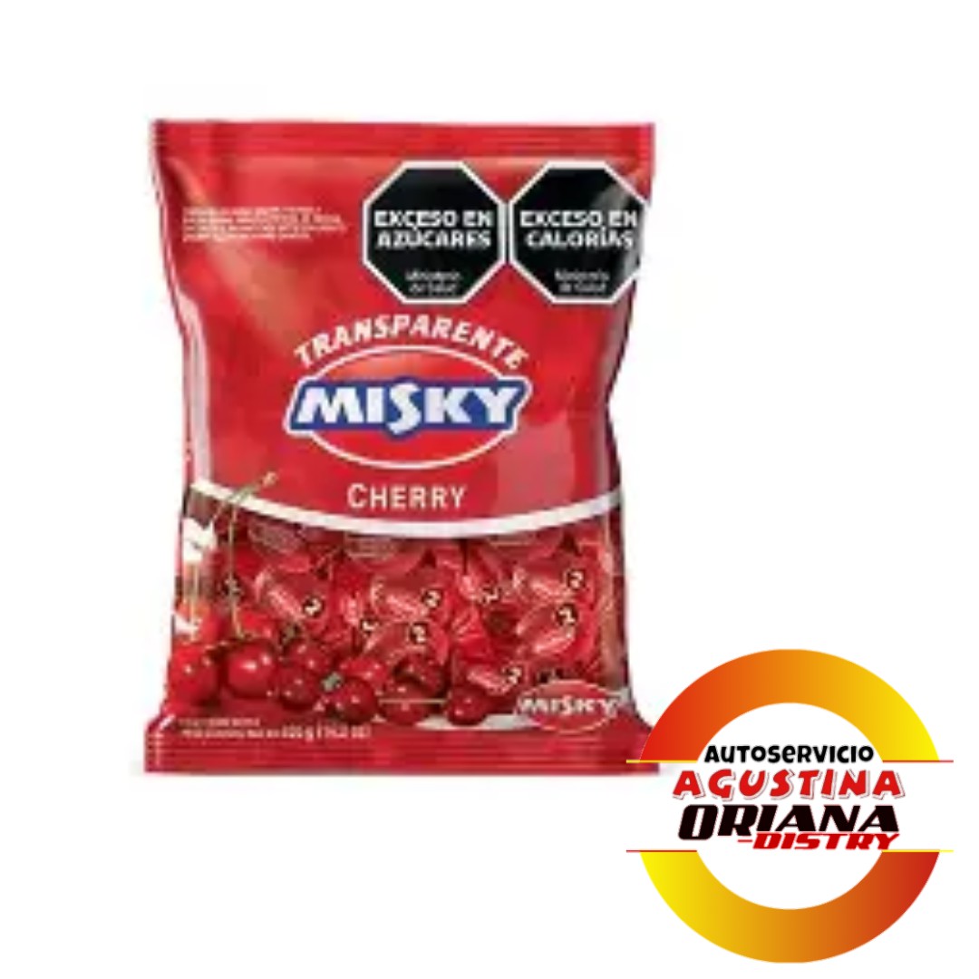CARAMELO MISKY 405 G CHERRY