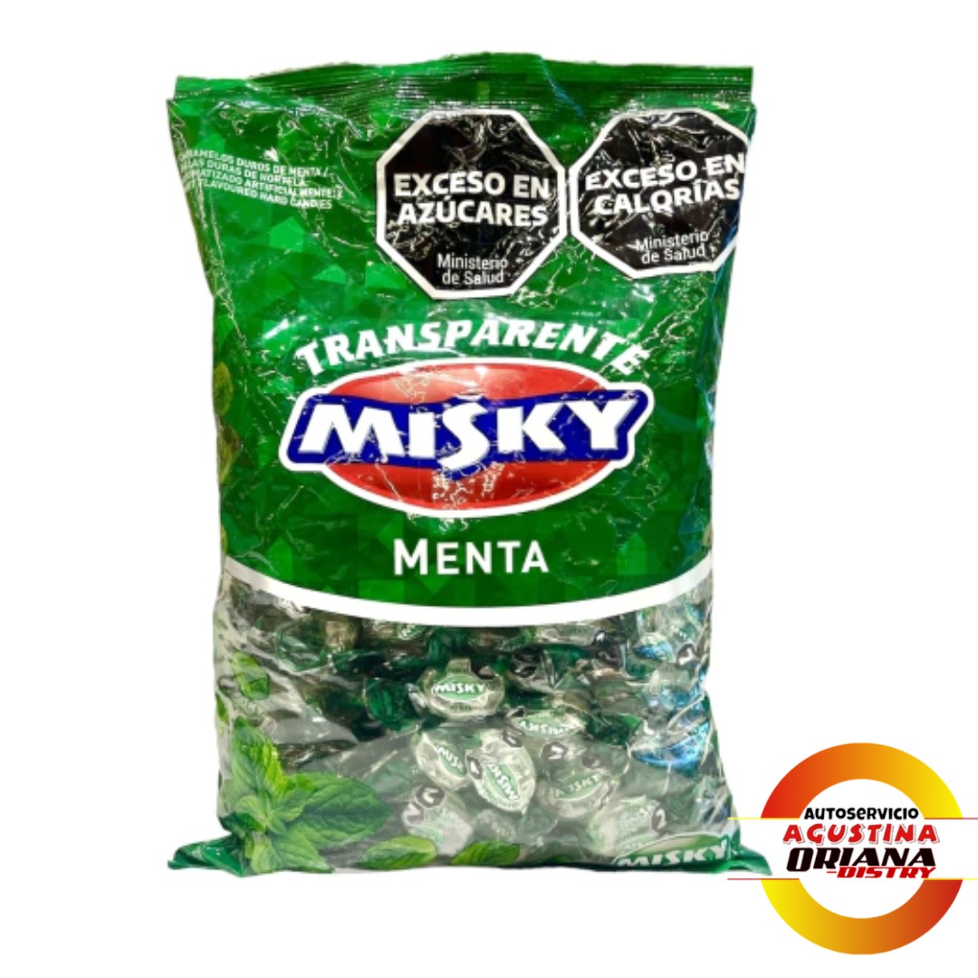 CARAMELOS MISKY MENTA 810G