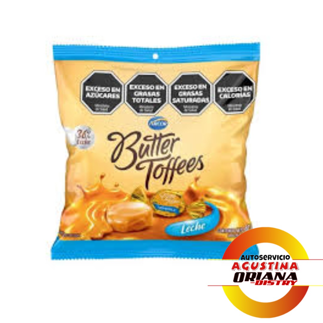 BUTTER TOFFEES LECHE