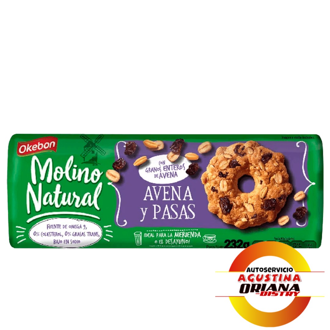 GALLETITAS MOLINO AVE. Y PASAS