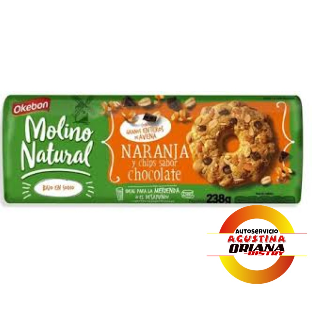GALLETITAS MOLINO NARANJA - OKEBON