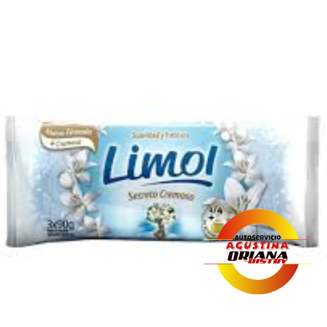 JABON TOCADOR 3 X 90G LIMOL CREMOSO