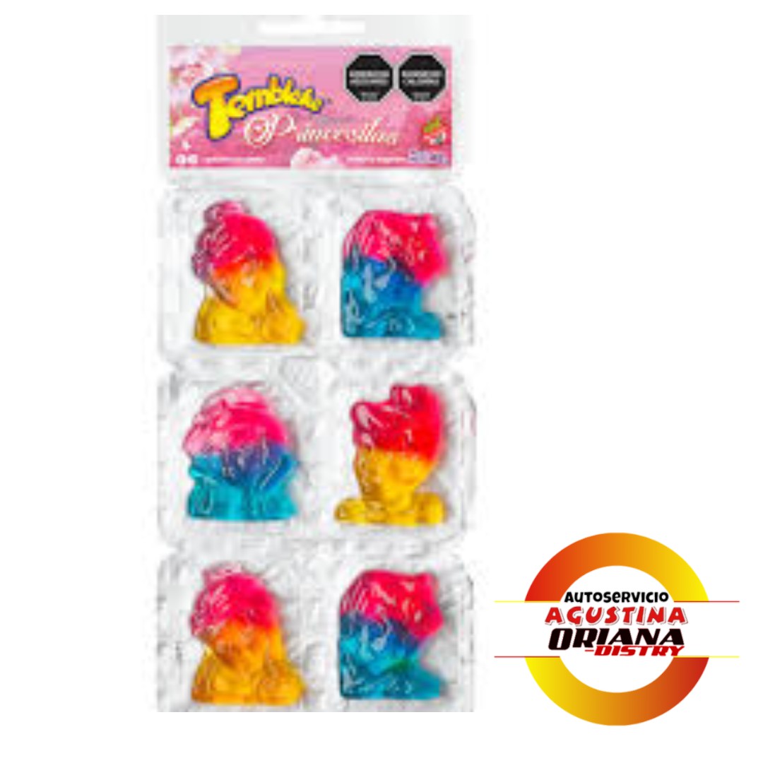 TEMBLEKE TIRAS PRINCESAS