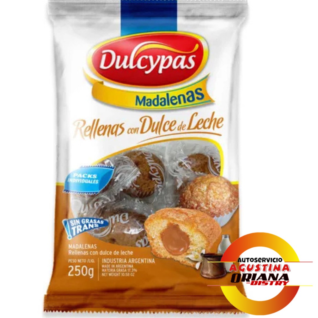 GALLETITAS MAGDALENA 200G DULCYPAS VAINILLA