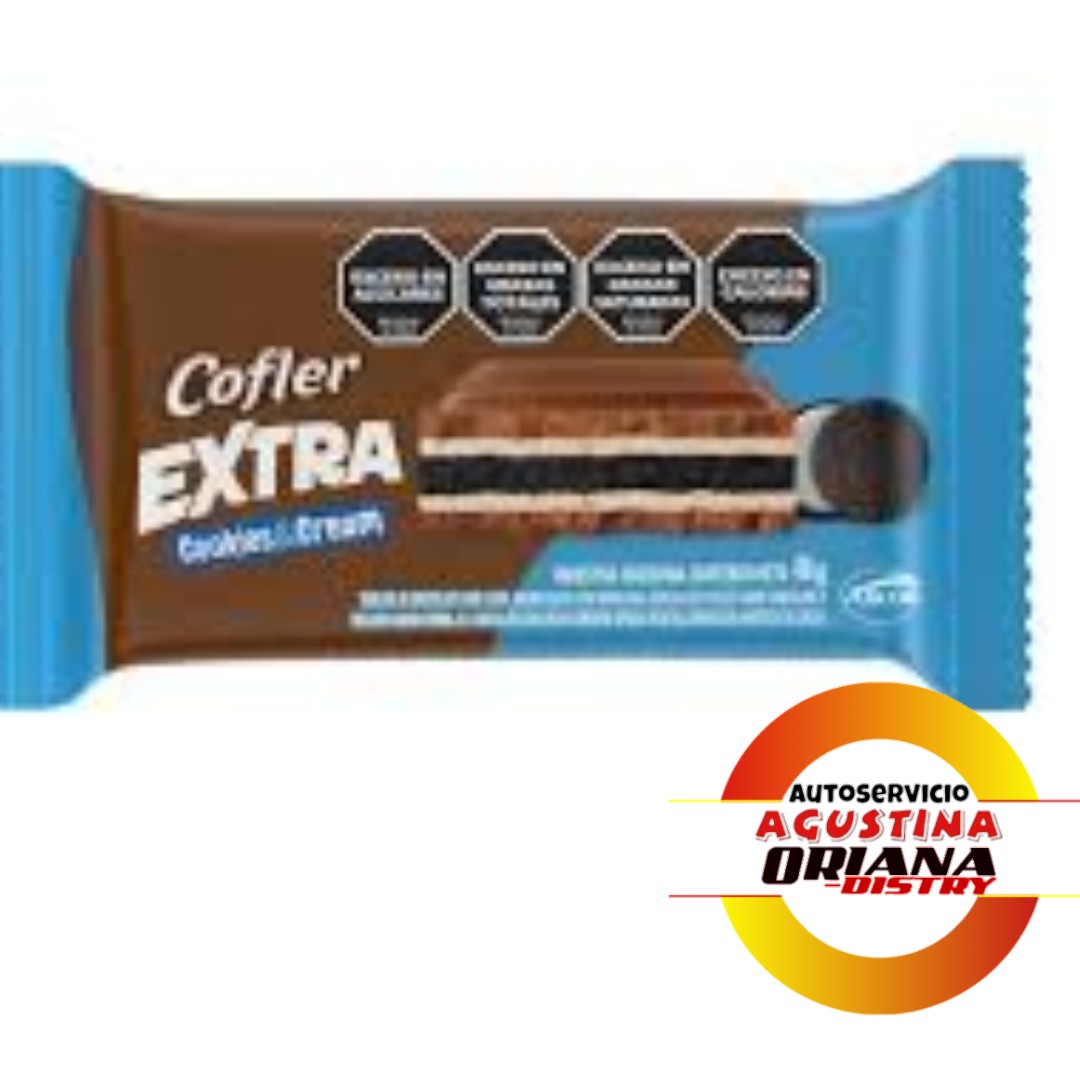 TABLETA COFLER EXTRA - COOKIES & CREAM                   **