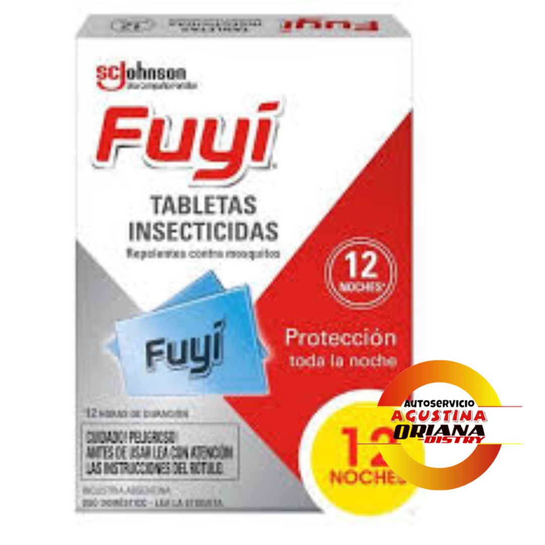 FUYI  12 TABL PASTILLAS