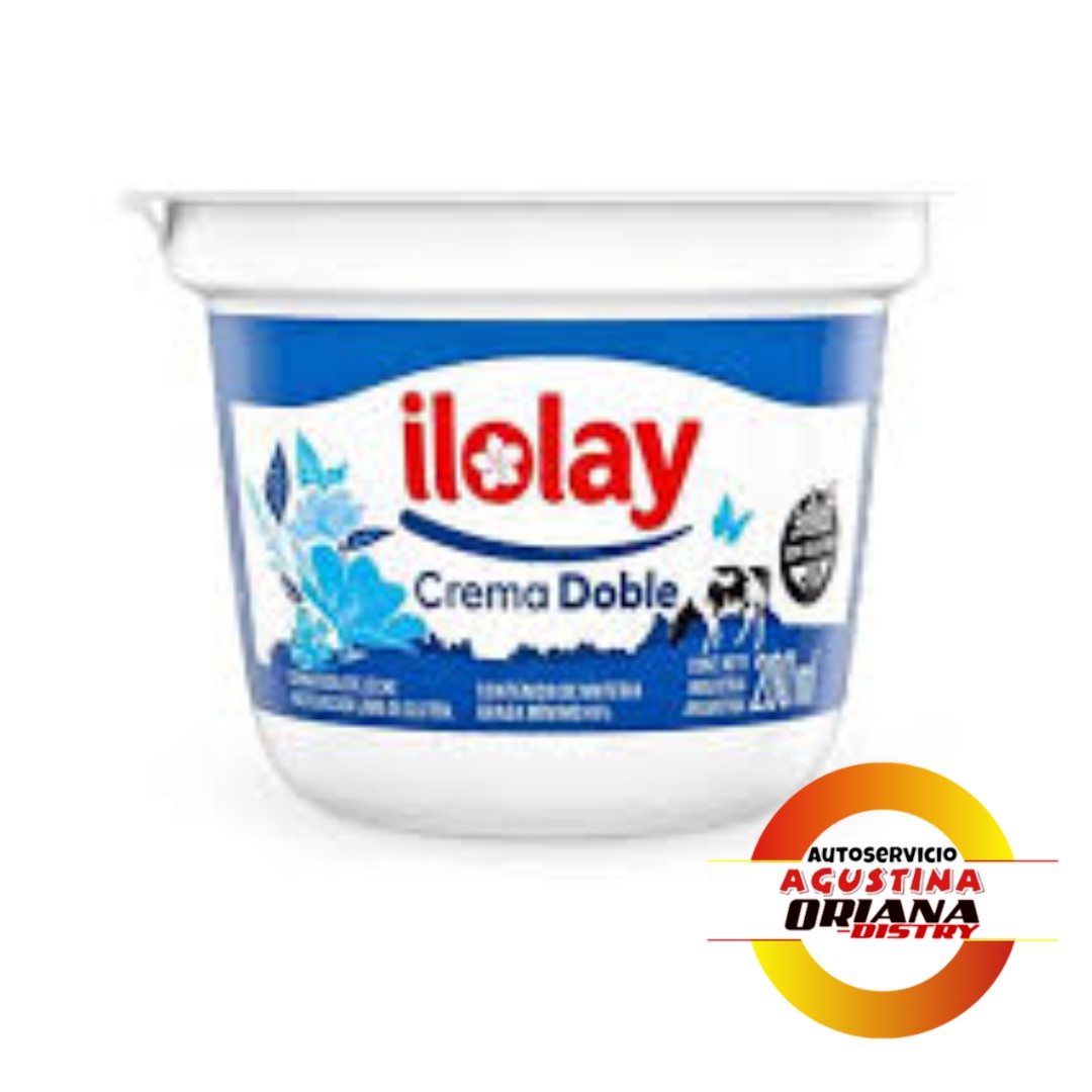 CREMA DE LECHE 200G ILOLAY DOBLE