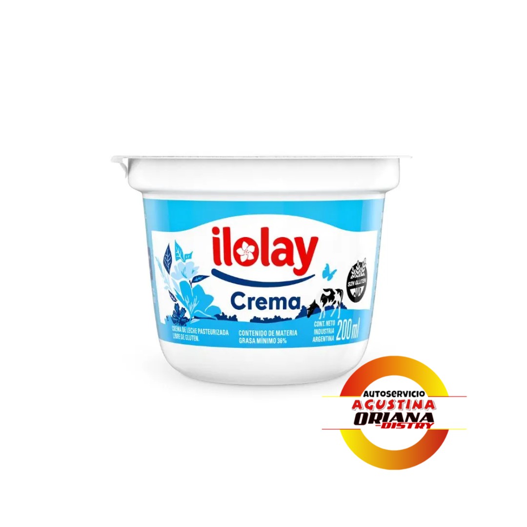 CREMA DE LECHE 200G ILOLAY