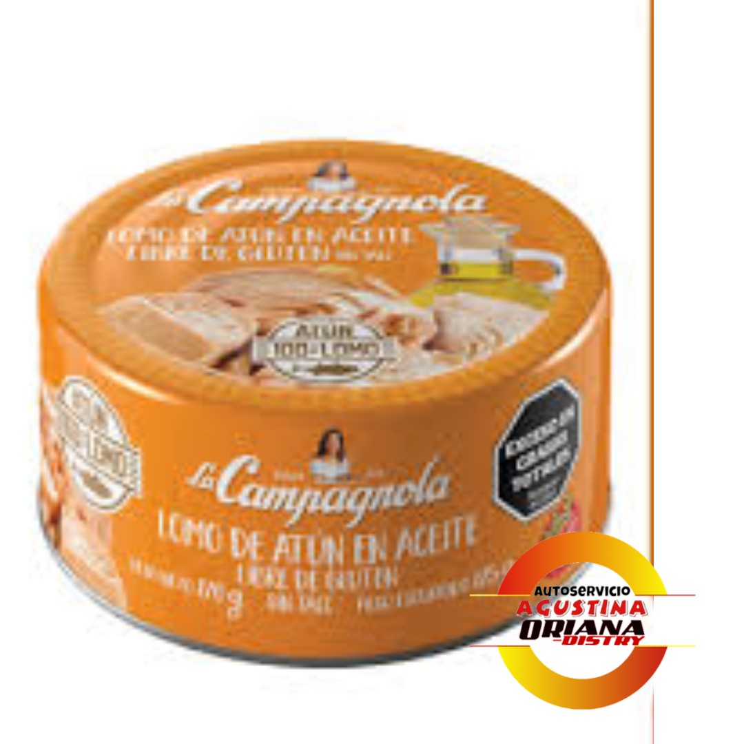 LOMO DE ATUN EN ACEITE LA CAMPAGNOLA 170G
